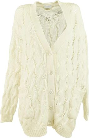 Avant Toi Cardigans - Dames - Vesten - Wit - S - Truien & Vesten
