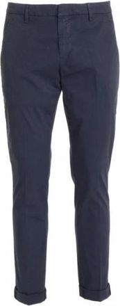 Dondup Blue Jeans Lage Taille Regular Fit - Heren - Slim Fit Broeken - Blauw - W30 - Katoen - Broeken