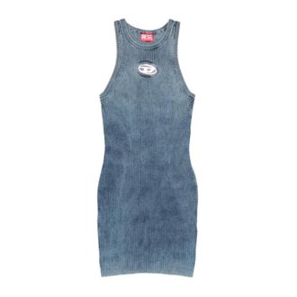 Diesel Mujer, Vestidos, Azul, Talla: XS