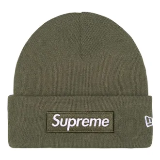 SUPREME FW25 New Era Bo Logo Beanie Light Olive FW25BN5-LIGHT-OLIVE