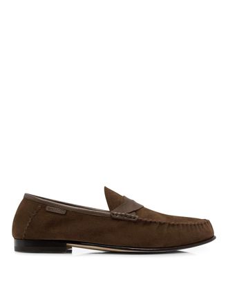 Tom Ford Suede Twisted Band Ripley Loafer