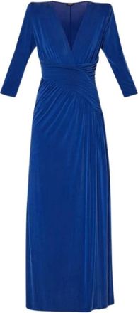 Liu Jo Dames, Jurken, Blauw, Maat: S