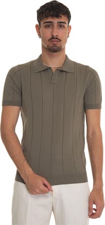 Gran Sasso Polo in maglina Verde Gran Sasso Uomo