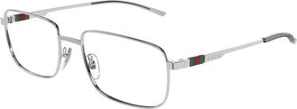 Gucci Demo Rectangular Mens Eyeglasses GG1678O 001 55