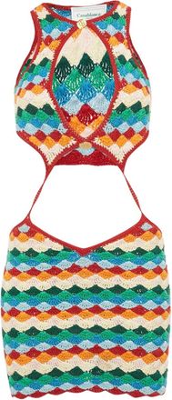 Casablanca Abito con cut-out - Blu