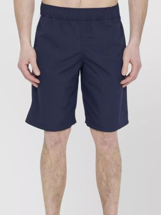 Palm Angels logo print swim shorts