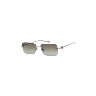 Gucci Zonnebrillen - Heren - Accessoires - Grijs - Maat: 55 MM