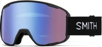 Smith Preview ChromaPop Shield Snow Goggles in Black /Chromapop Storm Blue at Nordstrom