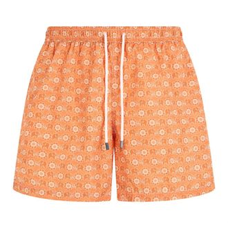 Fedeli Heren, Badkleding, Oranje, Maat: XL Poliester