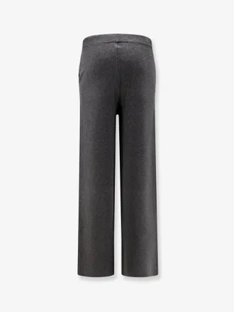 Hev&ograve; Viscose Blend Trousers - Gray