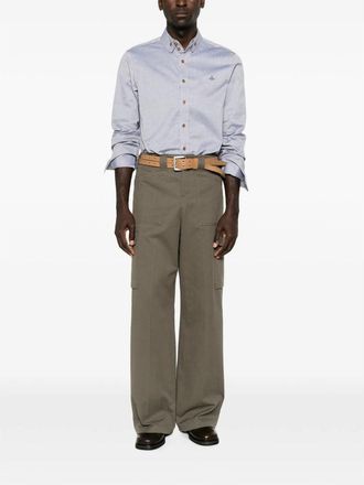 Vivienne Westwood Cotton Poplin Shirt - Blue