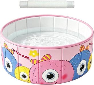 OEM Piscina Plegable - Piscina Sin Inflar - Diversi&oacute;n Al Aire Libre - Plegable Y Compacta - 90x45 Cm - Azul