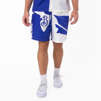 Burberry Mens Abstract Print Swim Shorts, Size X-Large