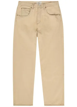 A Gold E Agolde Fusion Relaxed Barrel-leg Jeans - Khaki - 36 (W36 / XL)