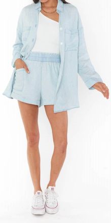 Show me your Mumu Weekday Button Up Top In Light Chambray