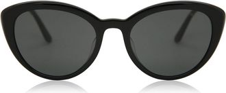Prada PR 02VSF Asian Fit 1AB5S0 Womens Sunglasses Black Size 54