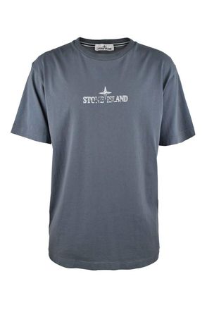 Stone Island T-shirt Blauw