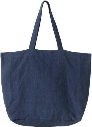 Celtic & Co. Linen Tote Bag in Dark Navy at Nordstrom