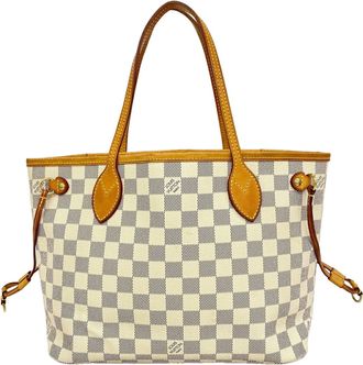 Louis Vuitton White Tote Bag (Pre-Owned)