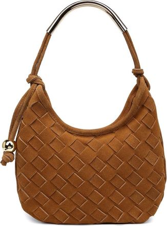 Moda Luxe Woven Leather Shoulder Bag in Tan at Nordstrom Rack