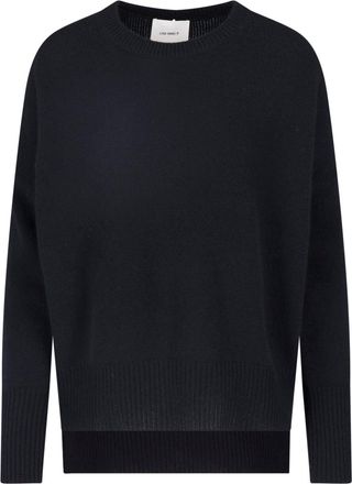 Lisa Yang Boxy Fit Relaxed Ribbed Knit Sweater