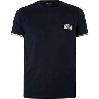 Emporio Armani Heren, Tops, Blauw, Maat: XL