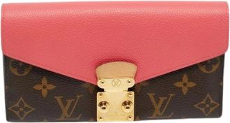 Louis Vuitton Pre-owned Wallets, female, Pink, Size: ONE SIZE Pre-owned Canvas Wallet