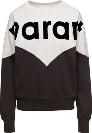 Isabel Marant Houston Sweatshirt - Dames - Sweatshirts - Zwart - S - Katoen - Hoodies & sweatvesten