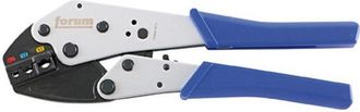 Forum Pinza De Engatillar Para Bornes De Cables Y Conectors De Fichas Con Dispositivo De Bloqueo Forzado, Secci&oacute;n Del Conductor : 0,5-6 Mm&sup2;