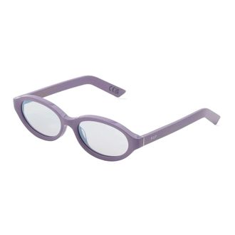 Retro Superfuture Stoere Minimalistische Zonnebril Parola Black - unisex - Zonnebrillen - Paars - 54 MM - Accessoires