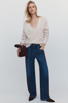 Rag & Bone Miramar 100% Cotton Terry Drawstring Track Jeans