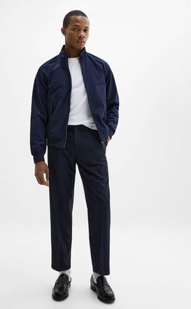 Selected Mens Loose stretch twill pant