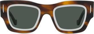 Loewe Square Full Rim Sunglasses - Brown