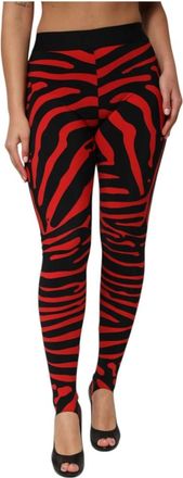 Dolce & Gabbana Dames, Broeken, Rood, Maat: S