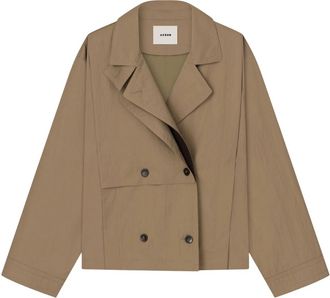 &Aacute;eron Koraal - Dames - Zomerjassen - Groen - XS - Jassen