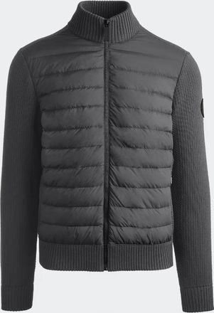 Canada Goose Manteau en tricot HyBridgeMD Black Label (Hommes, Iron Grey, M)