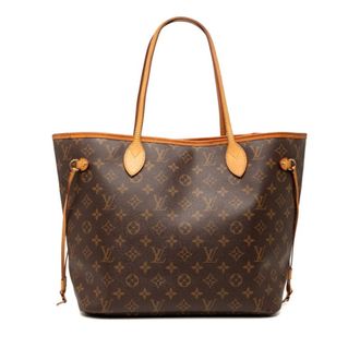 Louis Vuitton Brown Pvc Leather Tote Bag (Pre-Owned)