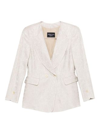 Emporio Armani Womens Capsule Pre Jackets Beige