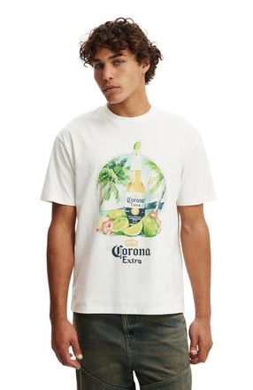 Cotton On Mens Loose Fit License T-Shirt in Lcn Con Vintage White at Nordstrom, Size X-Large