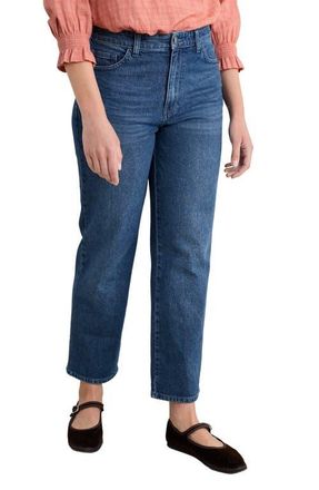 Seasalt Cornwall Penwith Ankle Straight Leg Jeans in Mid Wash at Nordstrom, Size 4 Us