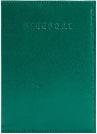 Tusk Siam Passport Cover in Teal /Geranium at Nordstrom