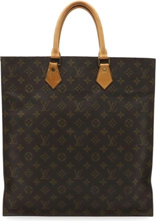 Louis Vuitton Brown Monogram Monogram Handbag Tote Bag (Pre-Owned)