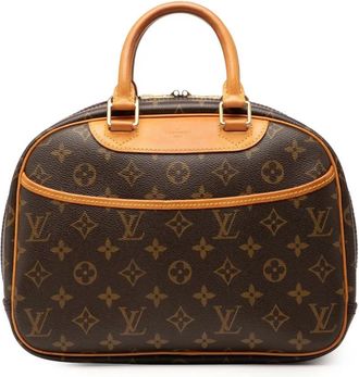 Louis Vuitton 2004 Monogram Trouville handtas - Bruin