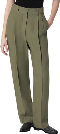 Blaz&eacute; Milano Midday SUN FOX Pants - Dames - Wijde Broeken - Groen - L - Broeken