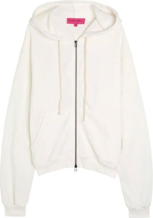 The Elder Statesman Felpa con cappuccio e zip - Toni neutri