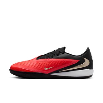 Nike Mens Phantom 6 Low Academy Indoor/Court Soccer Shoes in Red | HQ2319-600
