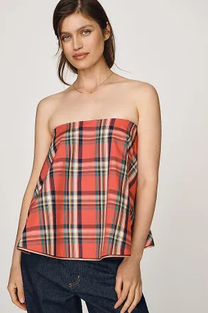 Maeve Jessica Strapless Swing Top by Maeve