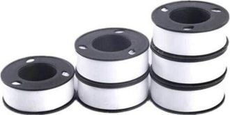 OEM 2 Rollos De Cinta De Sellado De Roscas De Ptfe, 10 Metros X 19 Mm, Impermeable, Para Conexiones De Gas. Industria Y Comercio. Adhesivos, Selladores Y 