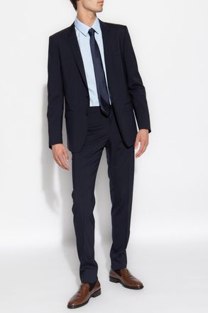 Dolce & Gabbana Wool Suit, Mens, Navy Blue