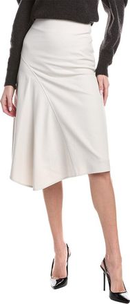 Brunello Cucinelli Twill Midi Skirt